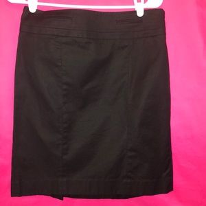 Ann Taylor Loft Career Black Pencil Skirt